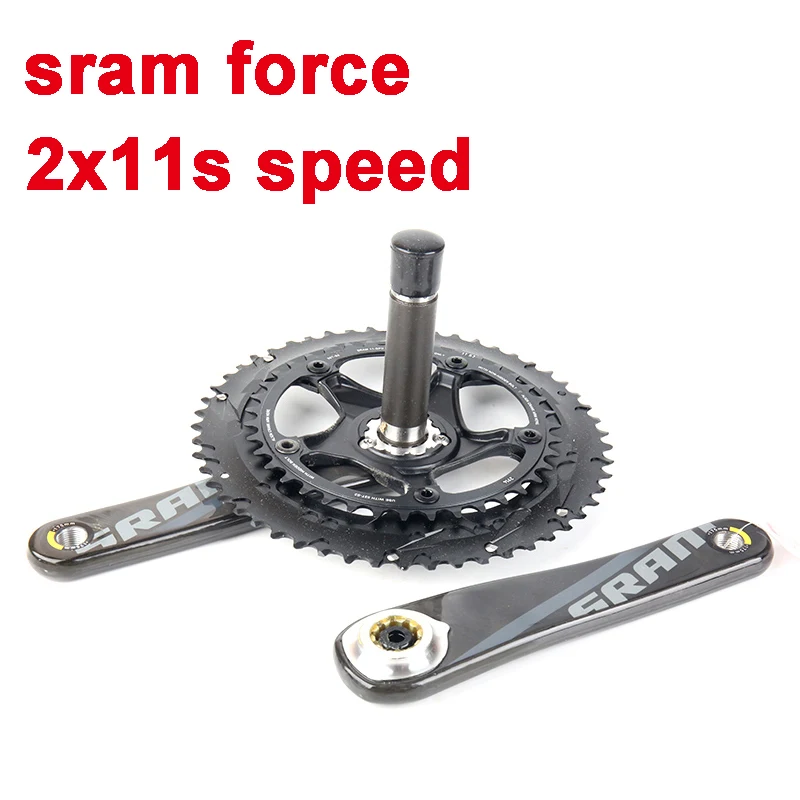 Карбоновый рычаг SRAM Force 22 2X11 Speed FC 50X34T 53X39T 170 172 5 мм | Спорт и развлечения