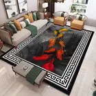 Мультяшные перья 3D печатные ковры для гостиной спальни коврик для украшения дома в скандинавском стиле большой ковер Противоскользящий фотоковрик