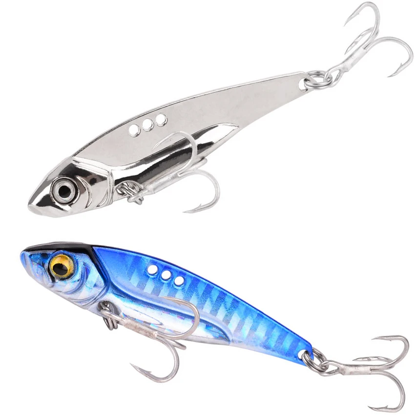 Metal Vib Blade Lure 7/10/12/14/15/18/25G Sinking Vibration Baits Vibe for Bass Pike Fishing Blue Silver Gold Pink Green Lures