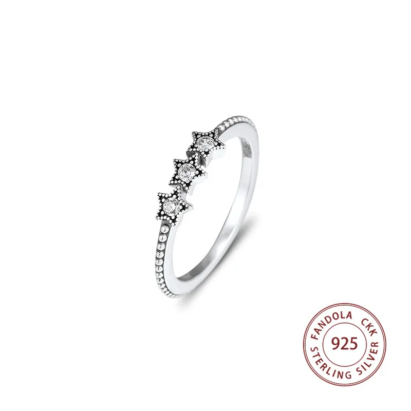 Женское Обручальное Кольцо Fandola кольцо из стерлингового серебра 925 пробы с