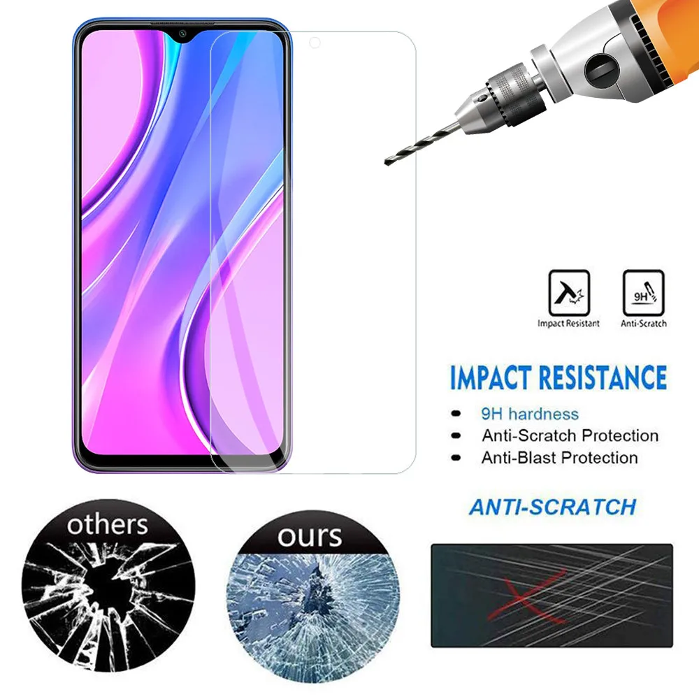Закаленное стекло для объектива камеры xiomi redmi 9 9a 9c 10X 1-2 шт. Защитная пленка экрана