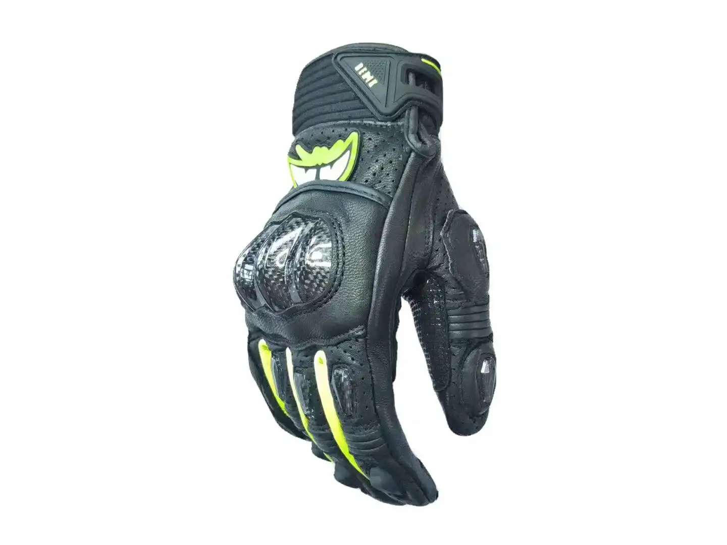 

BERIK Motorcycle Leather Gloves Carbon Fiber Hard Shell Motocross Gloves Motorcycle Accessory For Racing Outdoor Sports 3 Colors