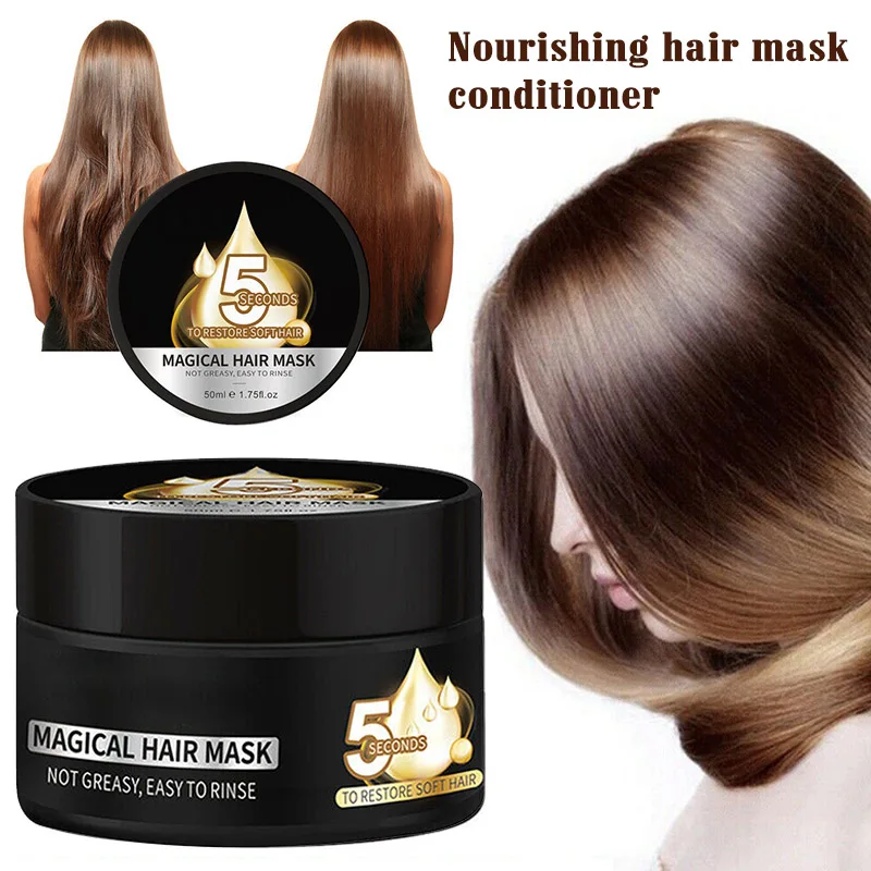 Magical Treatment Hair Mask Nourishing 5 Seconds Repairs Conditioner WH998 | Красота и здоровье