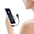 Мини-микрофон для ПК, ноутбука, телефона, разъем 3,5 мм, микрофон, аудио микрофон, динамик, универсальный портативный кабель 16-18 см, Hands Free