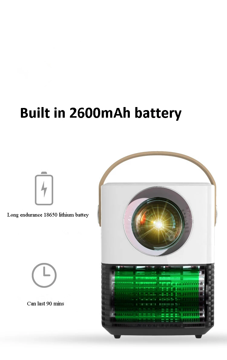 C2 карманный портативный проектор full HD Поддержка mini USB beamer 3300 люмен Android 6 0 wifi BT