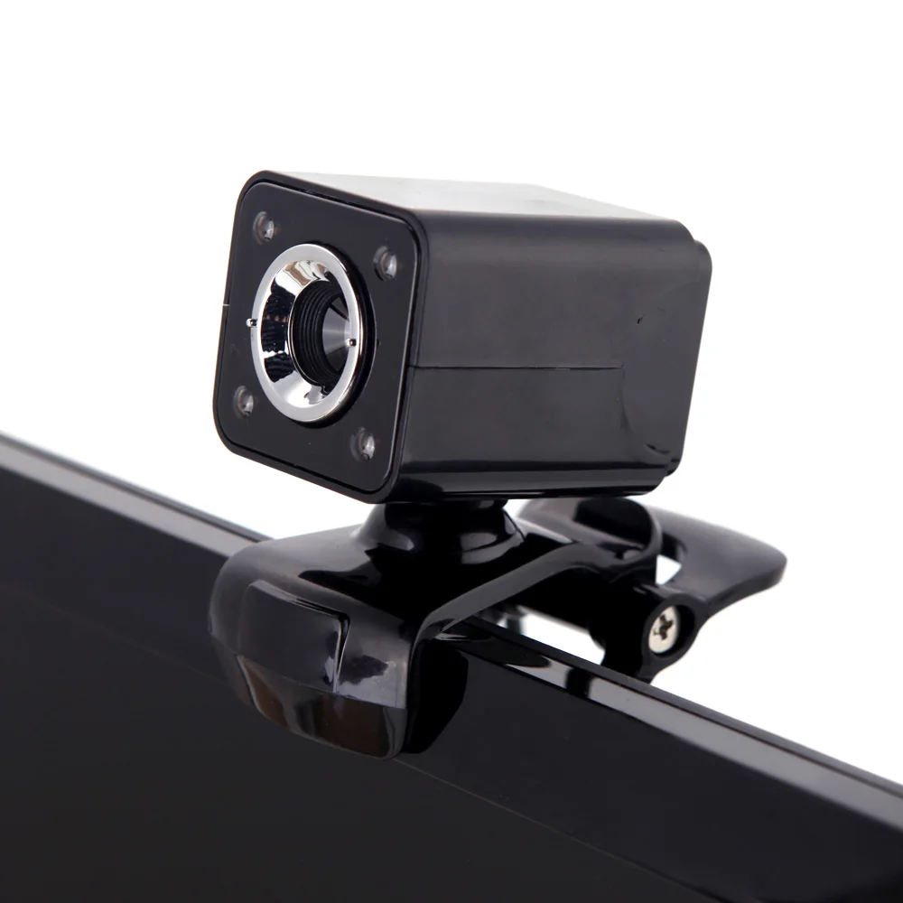 High Quality 12 Megapixel Night Camera 360 Degree Web Cam with Microphone 4 LED Lights for Computer PC Laptop | Компьютеры и офис