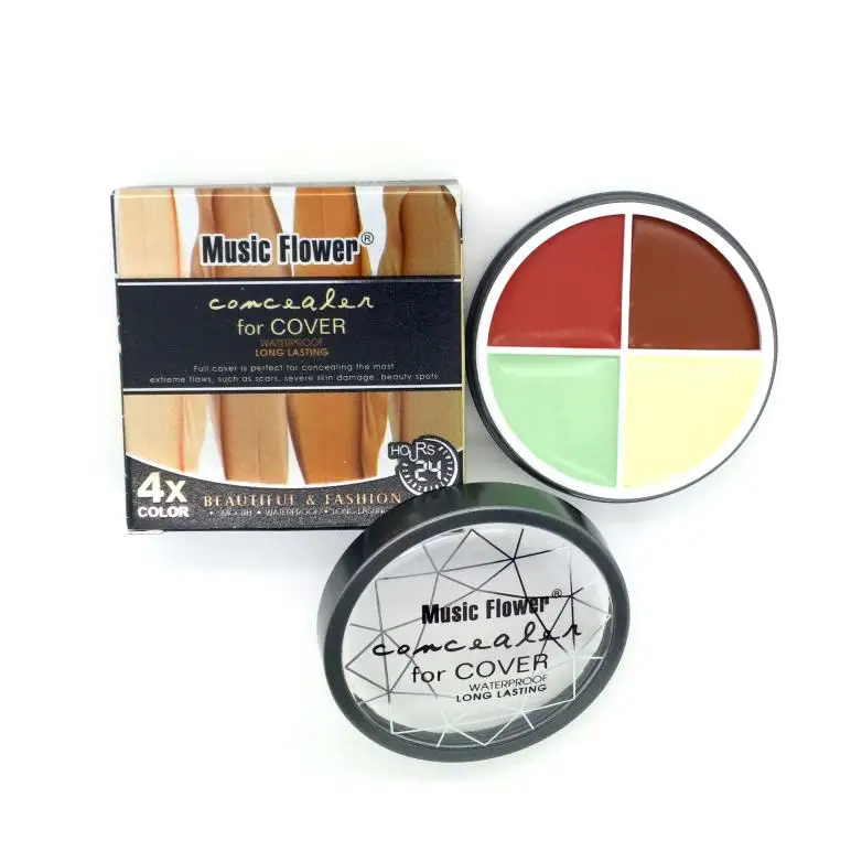 Брендовый высококачественный макияж 4 цвета корректирующий консилер палитра для
