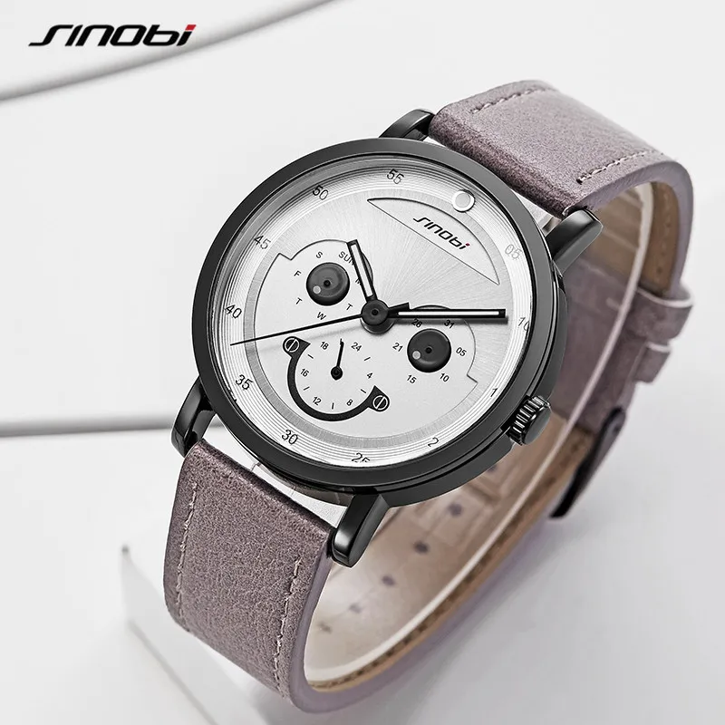 Часы SINOBI Мужские с креативным циферблатом обезьяны модные повседневные японским