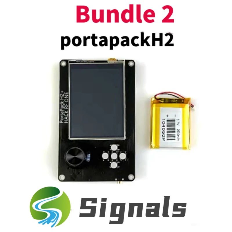 Новый Mayhem Portapack H2 Hackrf One SDR программно определяемое радио 1 МГц-6 ГГц опционально