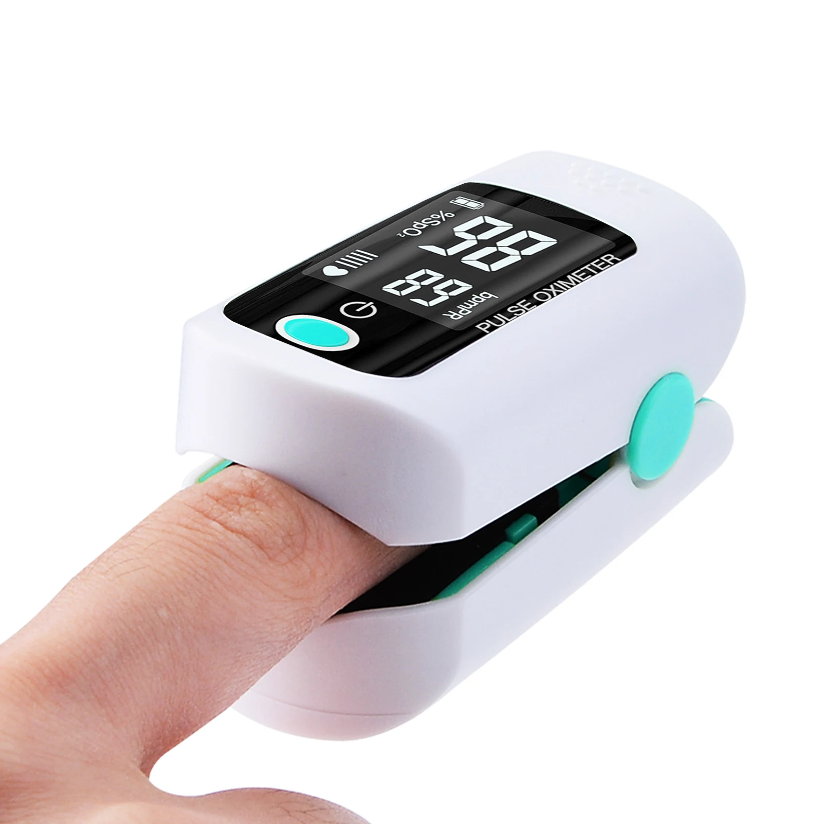 Fingertip Pulse Oximeter Blood Oxygen Saturation SpO2 PR Monitor Rate Measurement Meter Digital Finger Oximetro De Dedo | Красота и