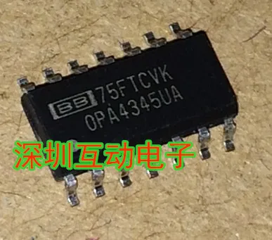 

5pcs/lot OPA4345UA OPA4345 IC SOIC-14 ,