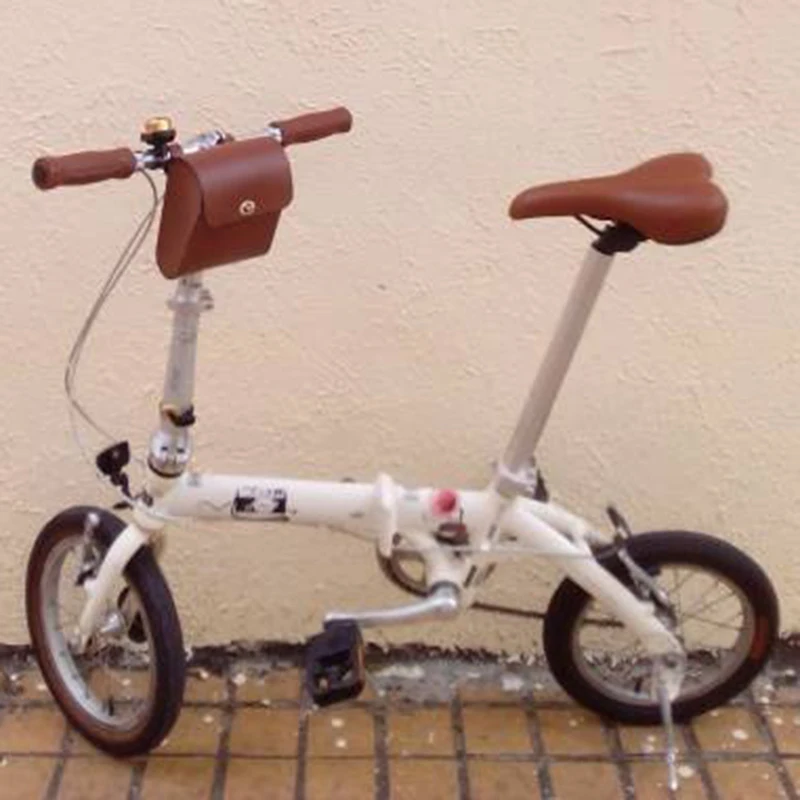 Велосипедная складная сумка для велосипеда передняя посылка шоссейного кожаная