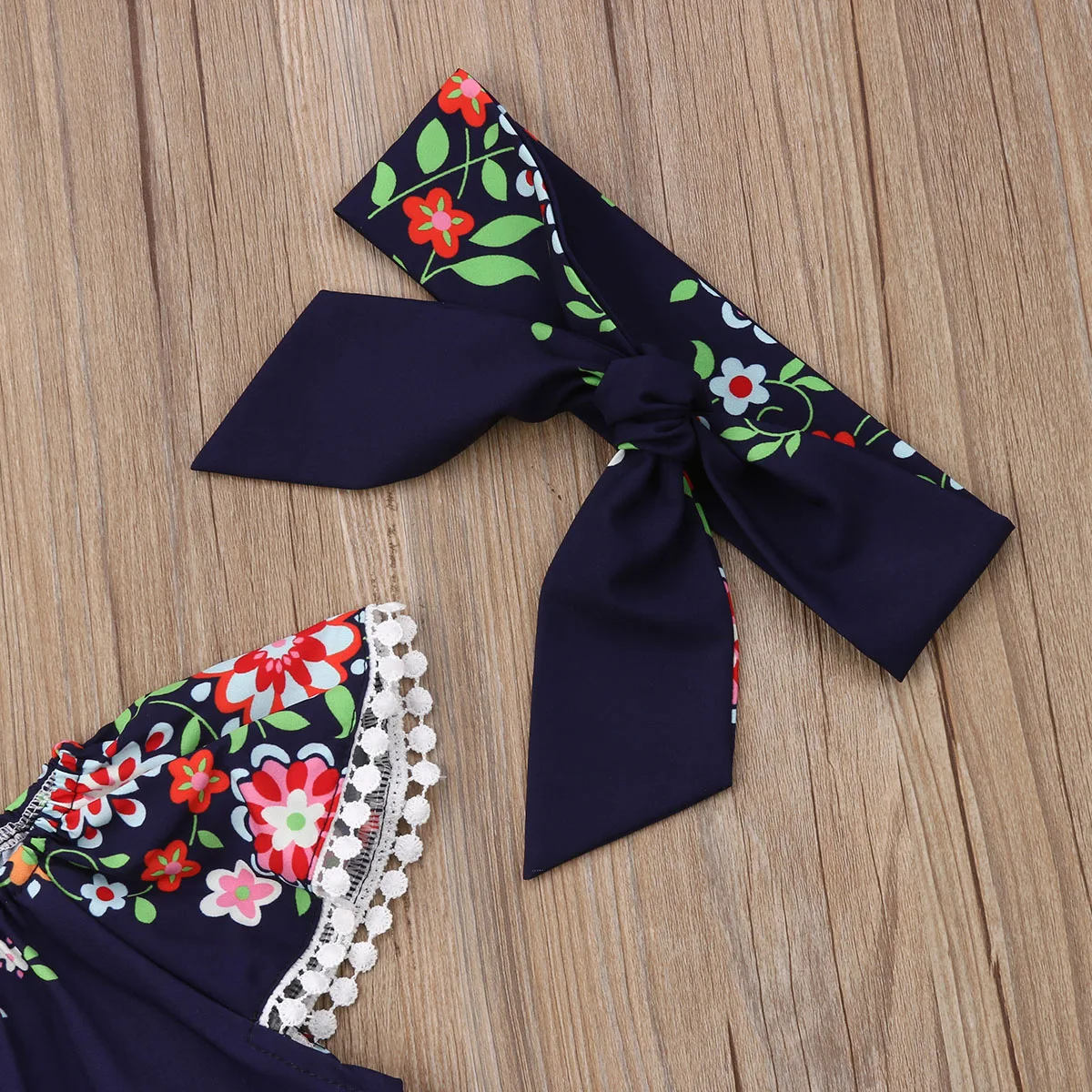 Милые летние платья принцессы для девочек детская ретро одежда с цветами