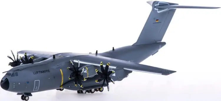 Herpa Wings Германия Luftwaffe Airbus A400M LTG62 воздушный транспорт крыло 62 54-08 1/200 литой самолет