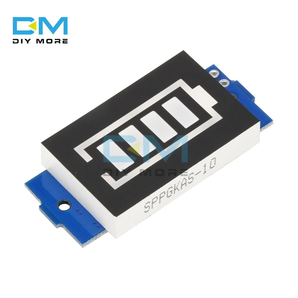 6S 18650 Li-po литий-ионный аккумулятор индикатор емкости модуль зеленый синий