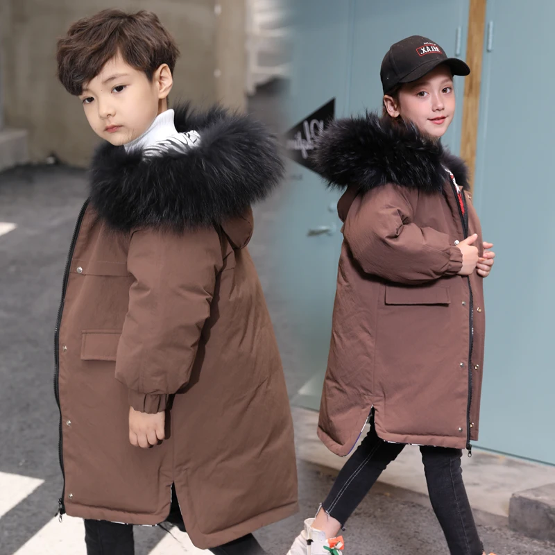 Зимняя куртка детская одежда новая утепленная для мальчиков и девочек средней