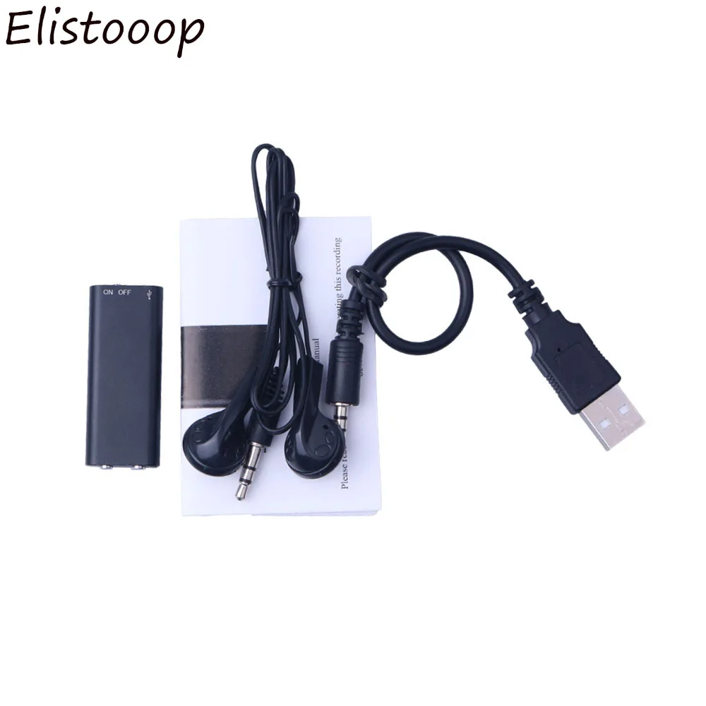 Профессиональный диктофон 3 в 1 стерео MP3 плеер цифровое аудио мини 8 ГБ 16 32 USB флеш