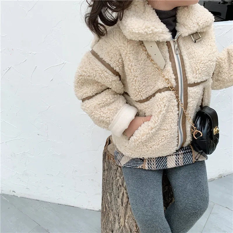 WLG/зимние пальто для мальчиков и девочек детская утепленная куртка с длинными