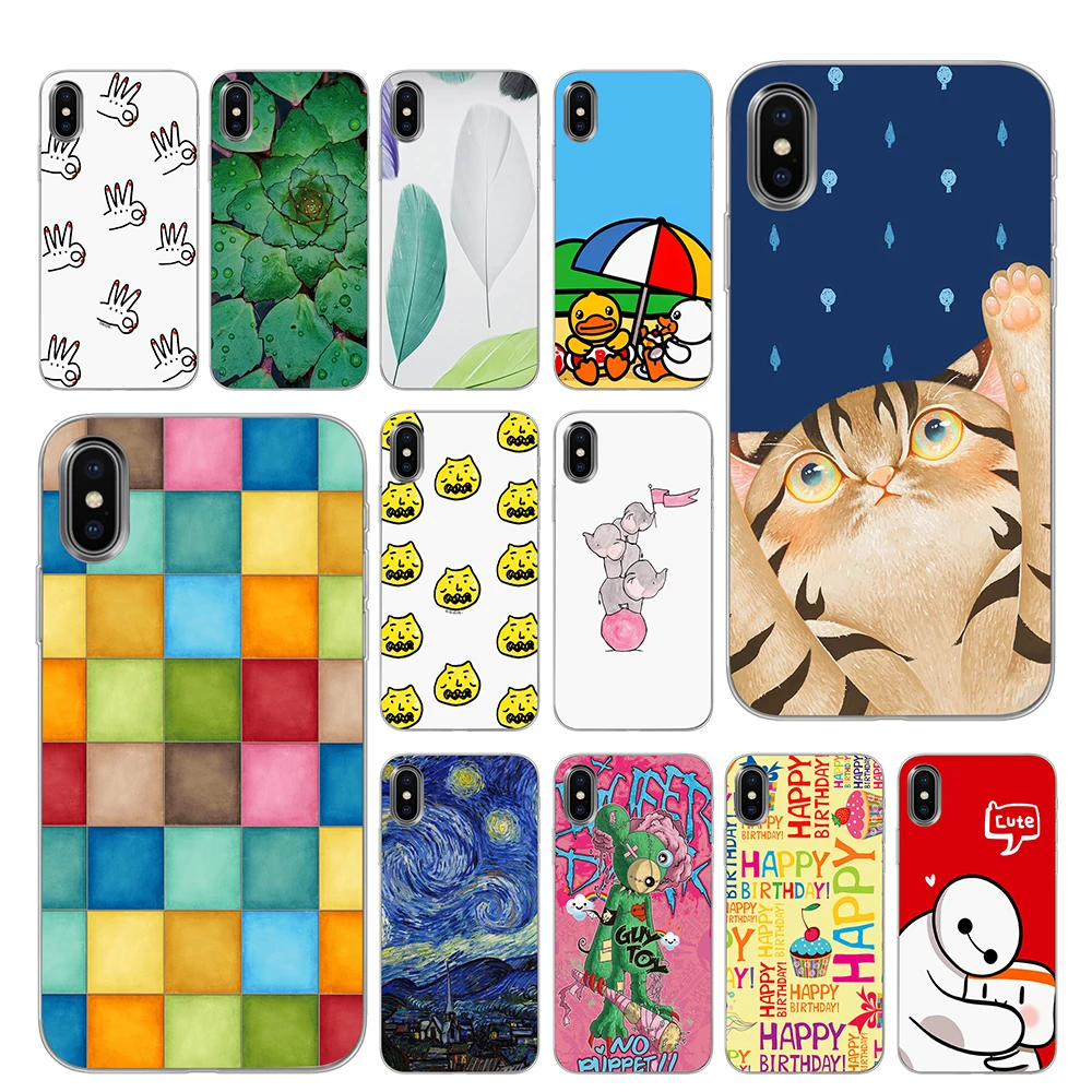 Горячая Распродажа чехлов на день рождения для iPhone 5 5S SE 6 6s 7 8 Plus X XS Max