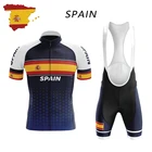 Горячая Распродажа, мужской комплект из Джерси для велоспорта в Испании, летняя велосипедная одежда, одежда для велоспорта, одежда для горного велосипеда, спортивный костюм для велоспорта