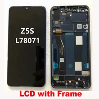 best original glass sensor lcd display touch panel screen digitizer assembly for lenovo z5s l78071 frame phone pantalla