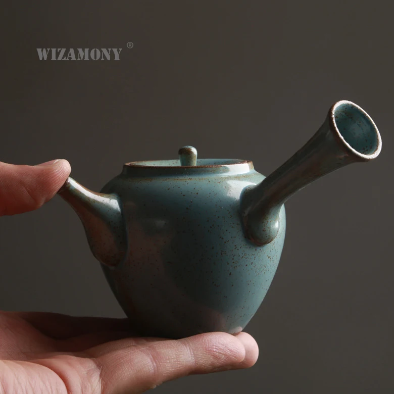 WIZAMONY японский чайный горшок из керамики объемом около 180 мл китайский сервиз