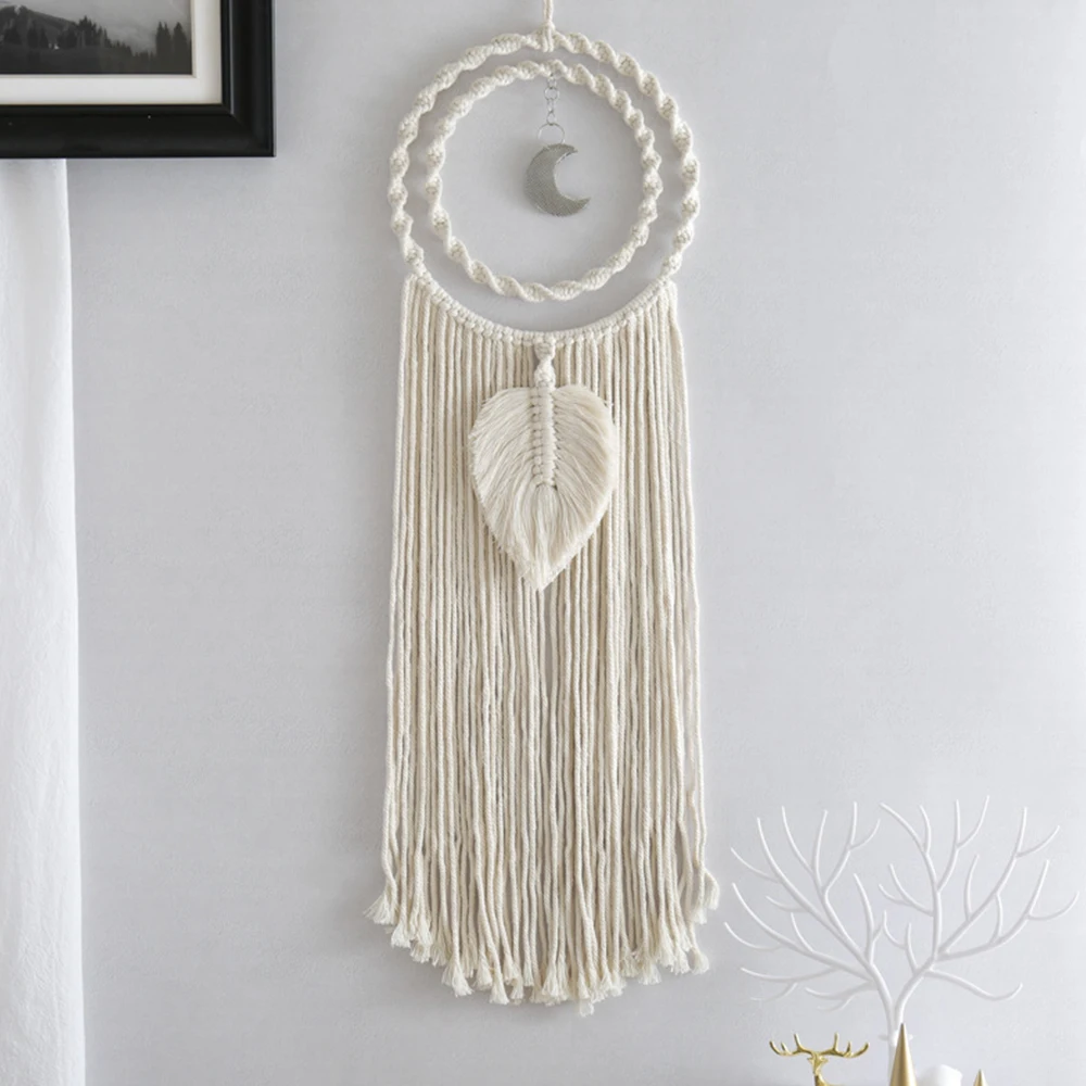

Креативный Плетеный вручную гобелен Ловец снов настенный богемный домашний декор для девочек детская спальня раскладка декоративные прин...