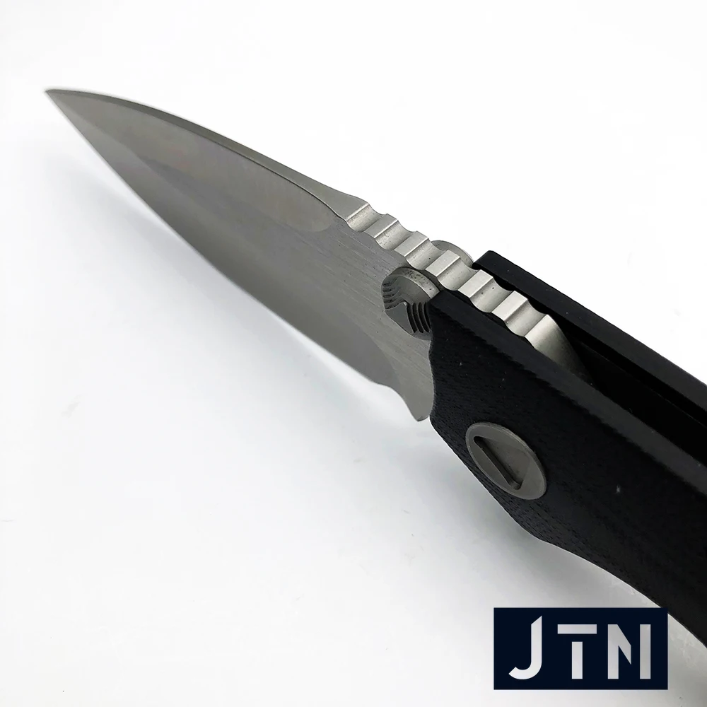 Складной нож JTN DOC 9Cr18Mov тактический карманный Клинок с рукояткой из G10 подшипником