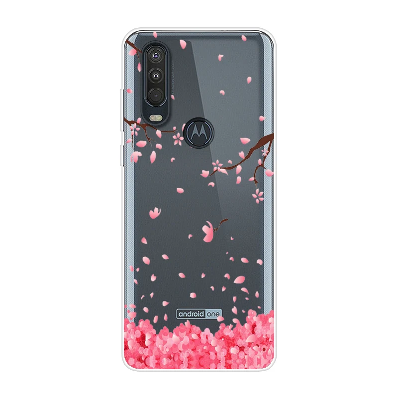 30 Для Motorola One Action чехол 6,3 ''мультяшная мягкая ТПУ Силиконовая задняя крышка для MOTO One Action OneAction чехол для телефона funda One Vision - Цвет: 30