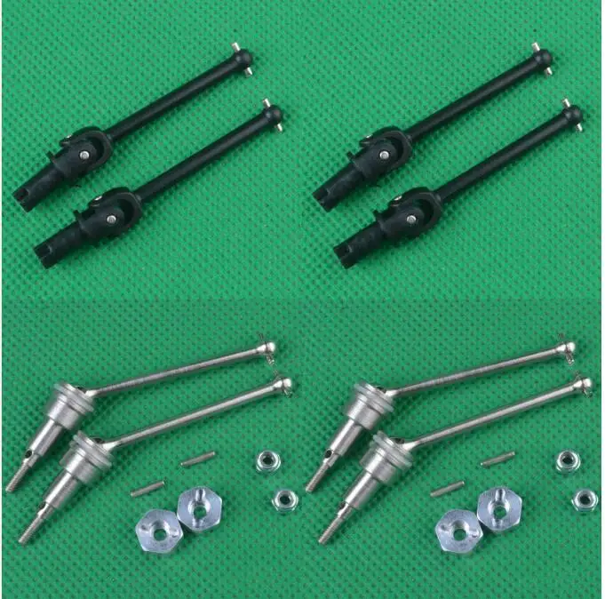 

HBX 18859 18858 18857 18856 1/18 RC Car Spare Parts Original plastic 18108 / Upgrade metal Dog bone drive shaft 18600