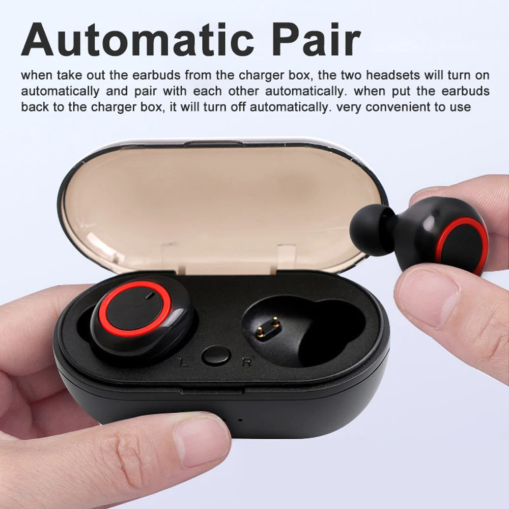 Беспроводные стереонаушники HFP/A2DP Bluetooth 5 0 Спортивная гарнитура DT-2 TWS наушники с