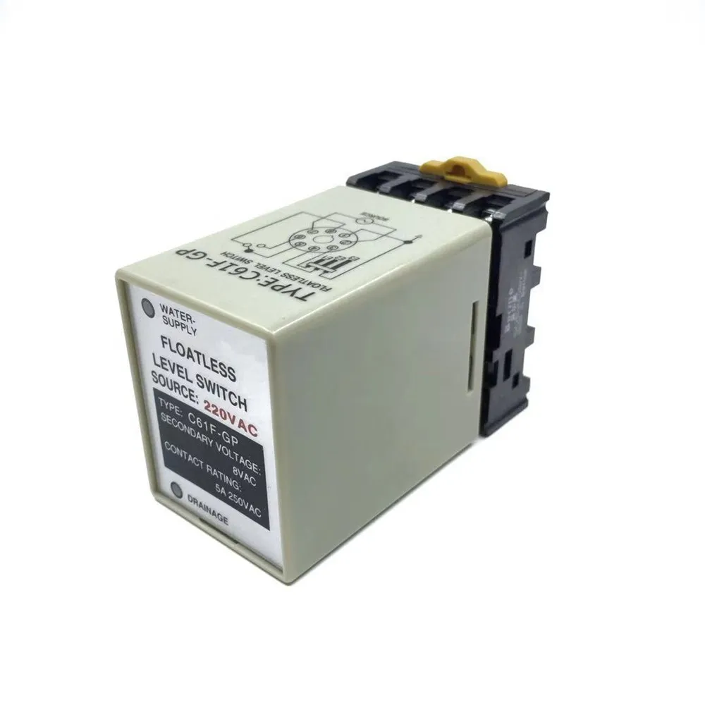 Жидкий беспоплавковый выключатель регулятора уровня Управление реле