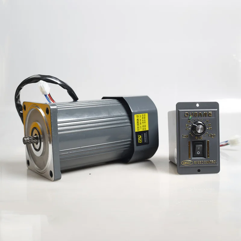 120W 220V AC Gear Electric Motor с регулятором скорости Регулируемая скорость Однофазный