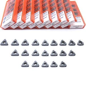 Вставка 16ER 0,50 ISO 0,75 ISO 1.0ISO 1.25ISO 1.50ISO 1.75ISO 2.0ISO 2.5ISO BMA карбидная резьба токарный инструмент ЧПУ Токарный станок Режущий инструмент