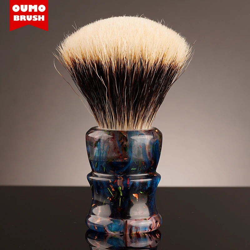 

OUMOBRUSH -Phorcys series shaving brush with Manchuria/ACE/SILK/WT knots