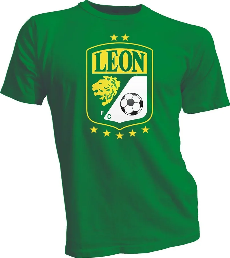 Клуб Леон Ф. К. Futbol футбол Мексика зеленая футболка camiseta новый зеленый Harajuku топы