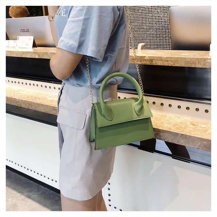 Квадратная сумка среднего размера 2019 модная женская из искусственной кожи