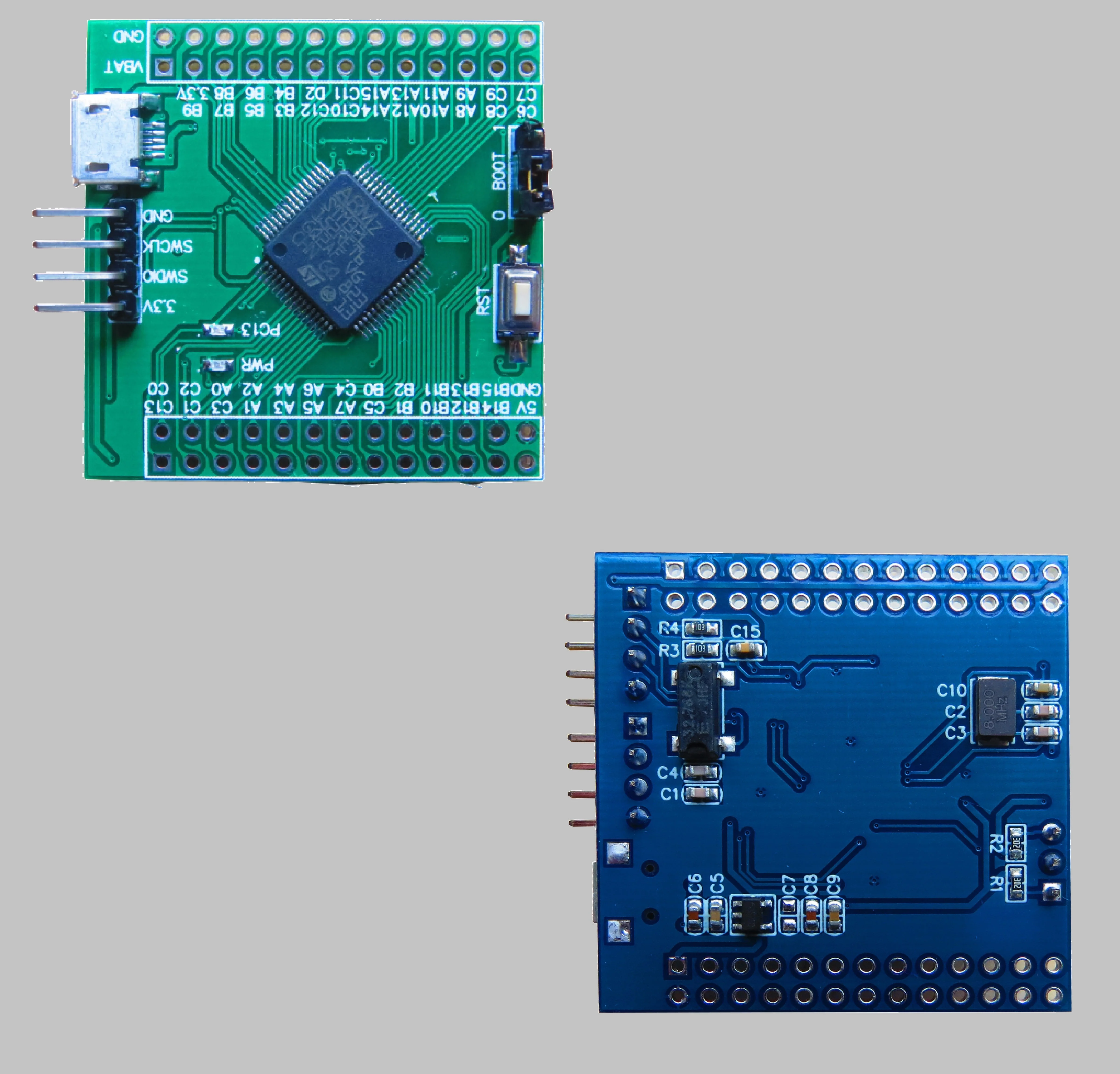 Материнская плата Stm32l152ret6 ЖК-дисплей система MCU st32l152 макетная с низким