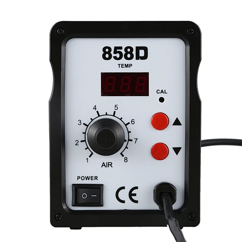 Горячий воздух пистолет распайки паяльная станция SMD 3 насадки для Yihua