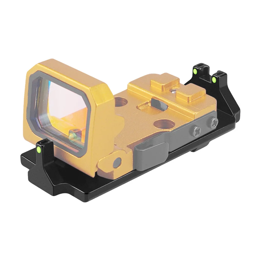 Универсальная тактическая пластина для крепления к объективу с красным и