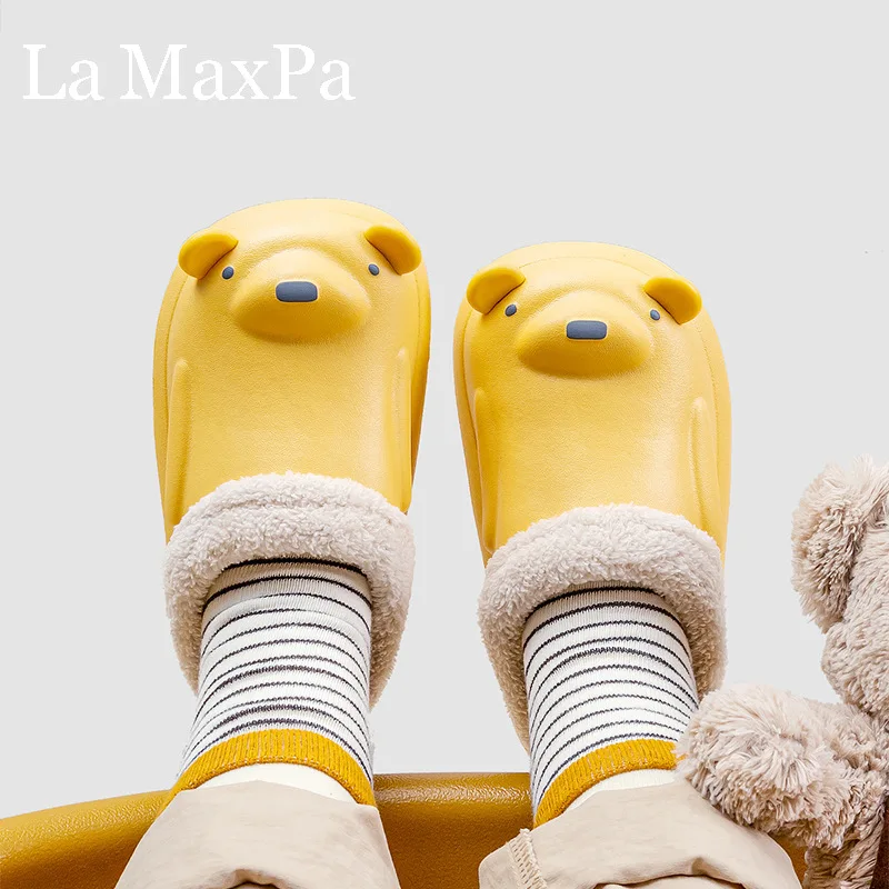 

Size 17-22 Children's Slippers Baby Toddler Shoes Winter Slippers for Kids Home Soft Slippers Waterproof Shoes Pantufa Infantil