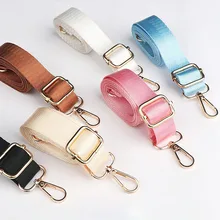 1.3M Long Adjustable Bag Strap Nylon Messenger Crossbody Shoulder Bag Accessorie Bag Straps For Handbag Purse Handle Replacement