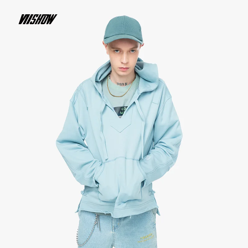 VIISHOW уличная Мужская толстовка бренд хип хоп стиль Sudaderas Para Hombre новые толстовки