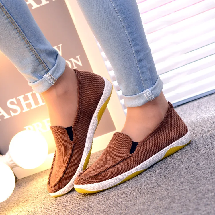 Spring Women Sneakers Flats Canvas Shoes Vulcanized Chaussure Femme Slip on Tennis Feminino Woman Espadrilles hjm89 | Обувь