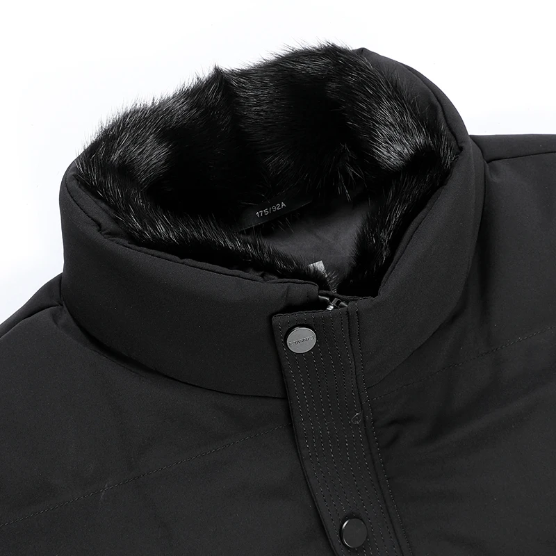 

Plus size 10XL 8XL 6XL 5XL 2019 winter new men casual warm hooded dow coats luxury high quality fur collar thick dow jacket men