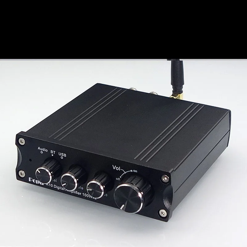TPA3116D2 Bluetooth 5,0 цифровой усилитель мощности Qcc3003 100 Вт* 2 2,0 стерео аудио усилитель PCM5102A сабвуфер со звуковой картой