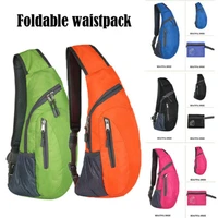 men chest bag pack waterproof travel sport cross body shoulder sling backpack