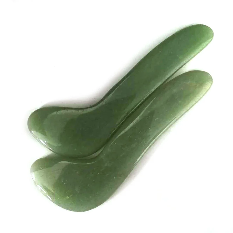 

Нефритовый камень для Массажа Гуаша, инструмент для здоровья, для тела, лица, против морщин, традиционная китайская Массажная доска