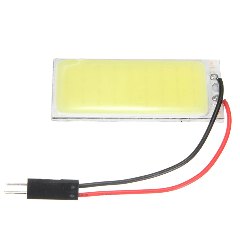 Акция! T10 501 W5W BA9S купольная гирлянда для интерьера 36 светодиодный COB адаптер