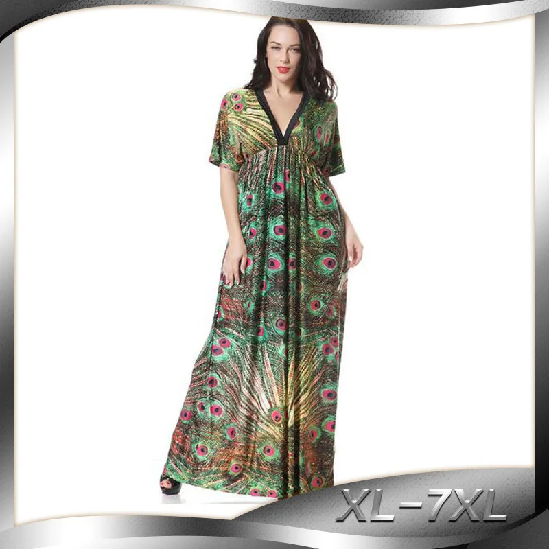 Богемский стиль новый ультра длинный морской отдых пляжная юбка рукав летучая